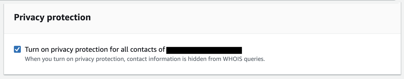 Privacy Information